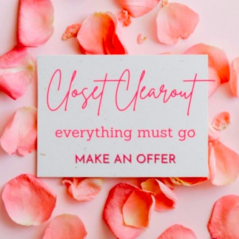 Everything must go make offers ❤️